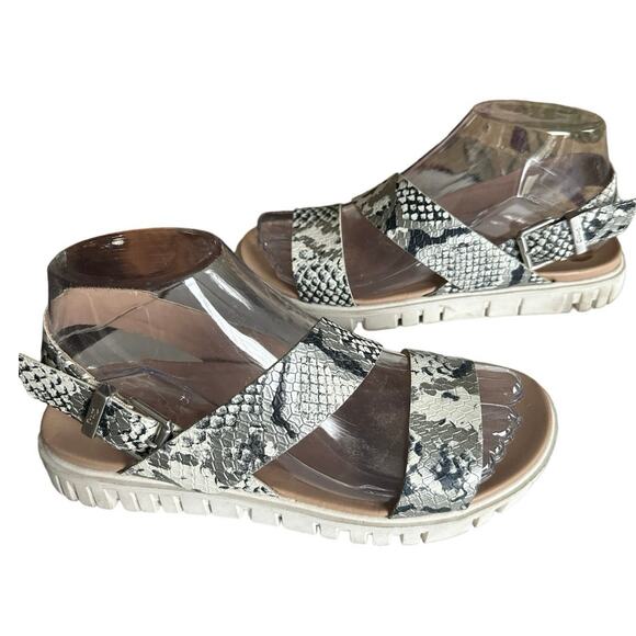 Sam Alderman snakeskin sandals size 6 - Picture 5 of 13